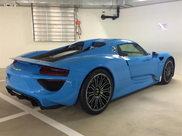 پورشه 918 Spyder در بهترین لباس خود!